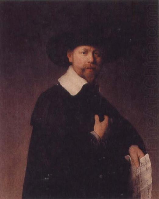 REMBRANDT Harmenszoon van Rijn Portrait of Marten Looten china oil painting image